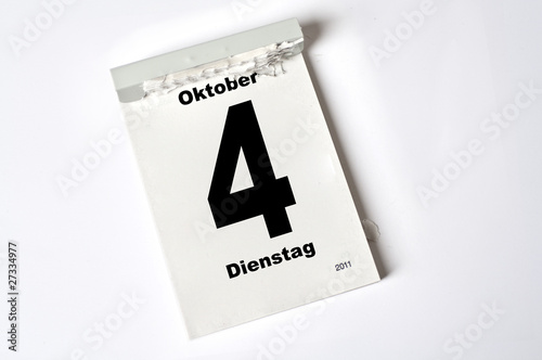 Obraz na płótnie 4. Oktober 2011