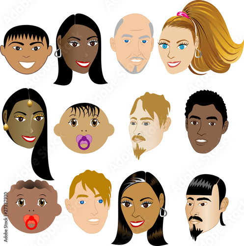 People Faces 4
