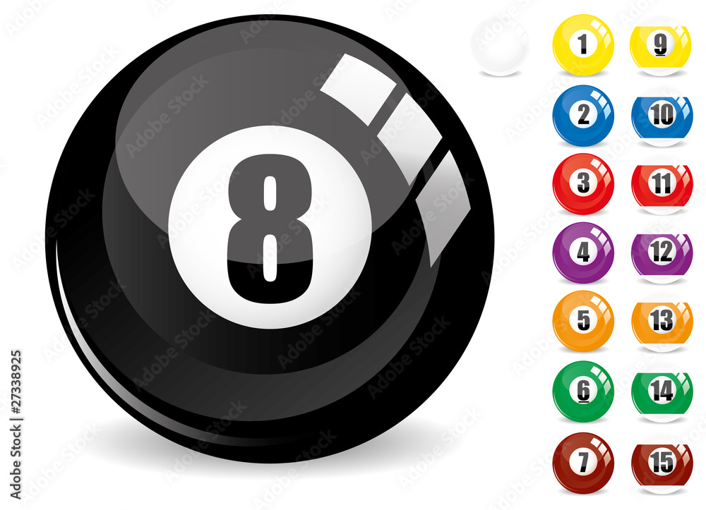 Billiard snooker and othe fifteen 15 billiard balls Billiard snooker and othe fifteen 15 billiard balls