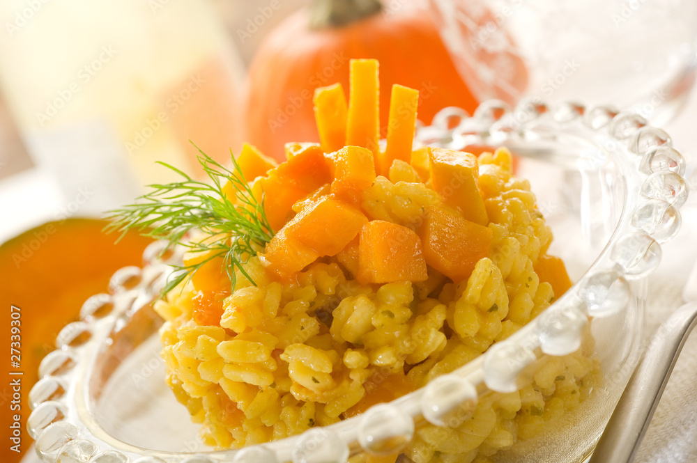 pumpkin risotto-risotto alla zucca pumpkin risotto-risotto alla zucca