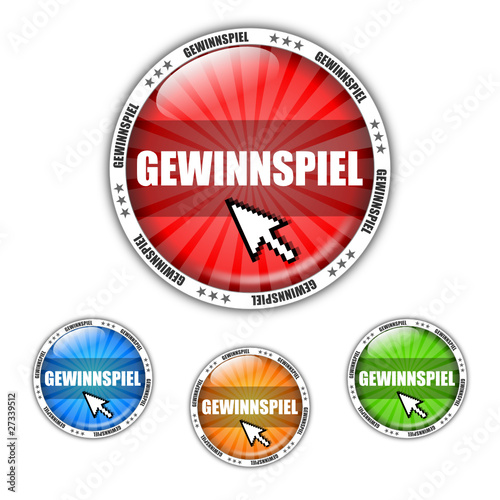 Gewinnspiel Buttons