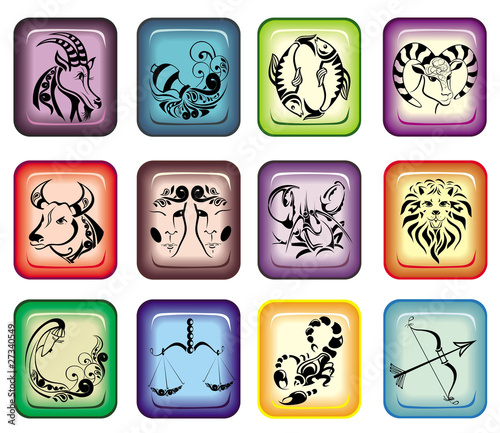 Vector signs of zodiac