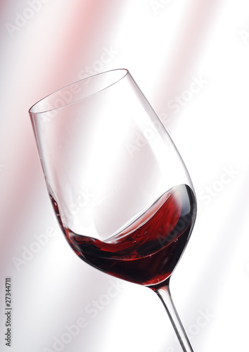 glass of red wine