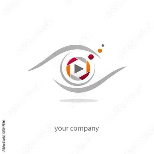 logo entreprise, film, video