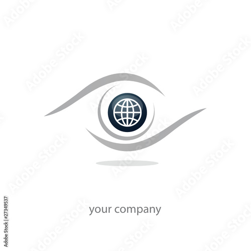 logo entreprise, icône monde