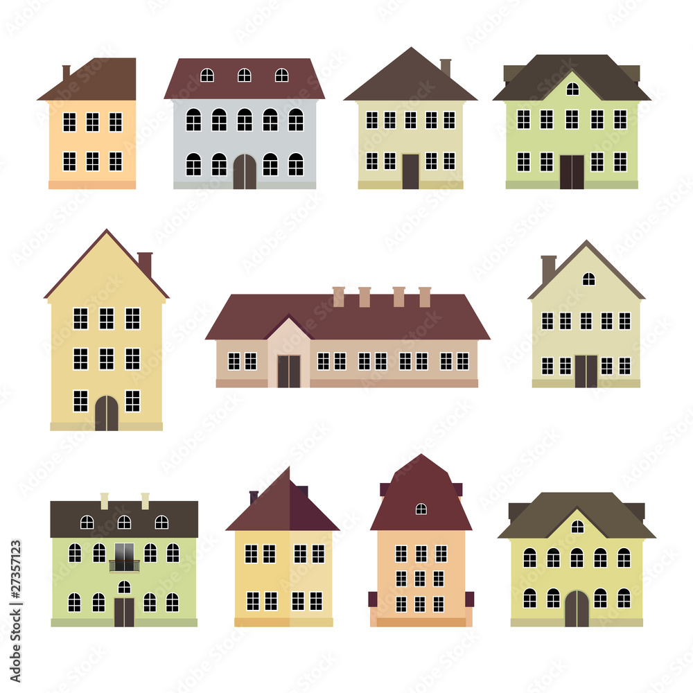 Naklejka premium Home