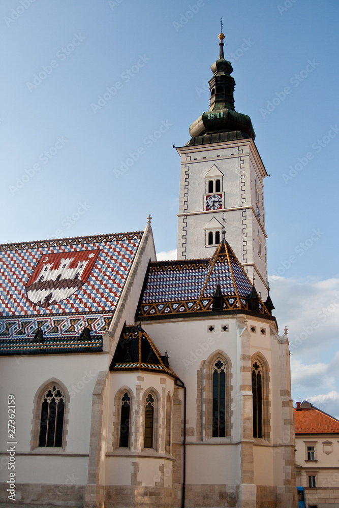 Zagreb - St. Mark's Church