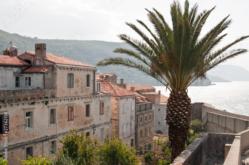 view of Dubrovnik, Croatia