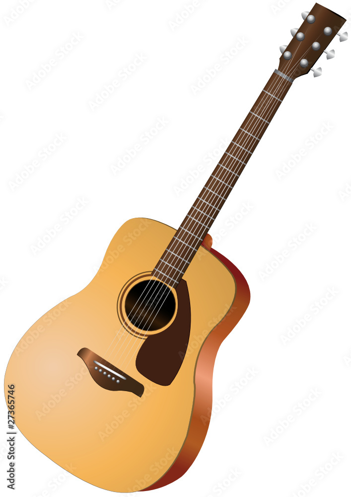 Obraz premium Akustik-Gitarre