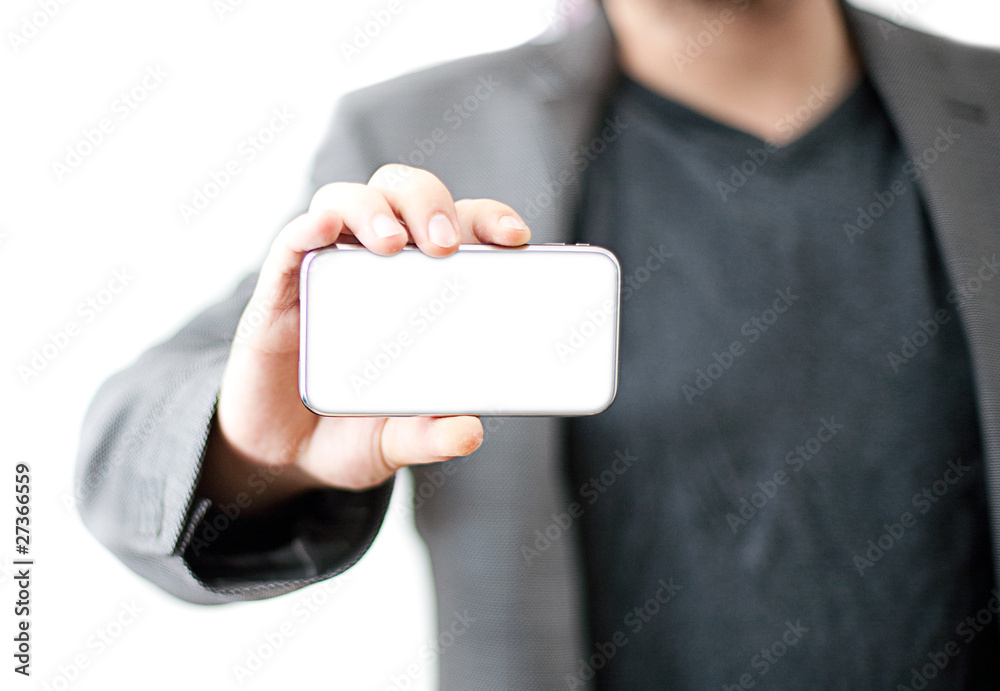 Textfeld mit Mann im Hintergrund Textfeld mit Mann im Hintergrund
