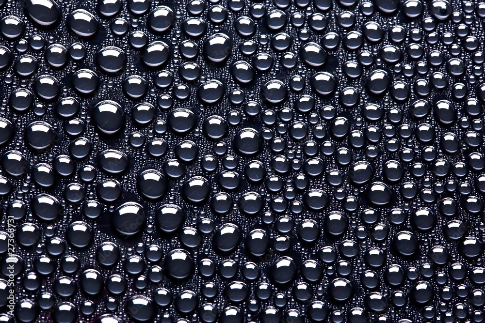 many water drops for background many water drops for background