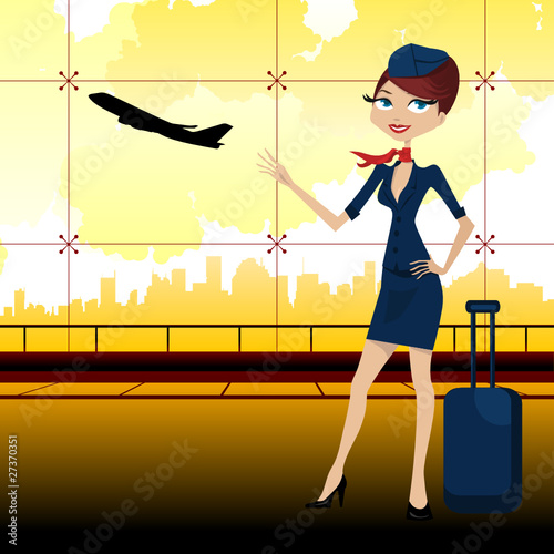 travel guide in airport