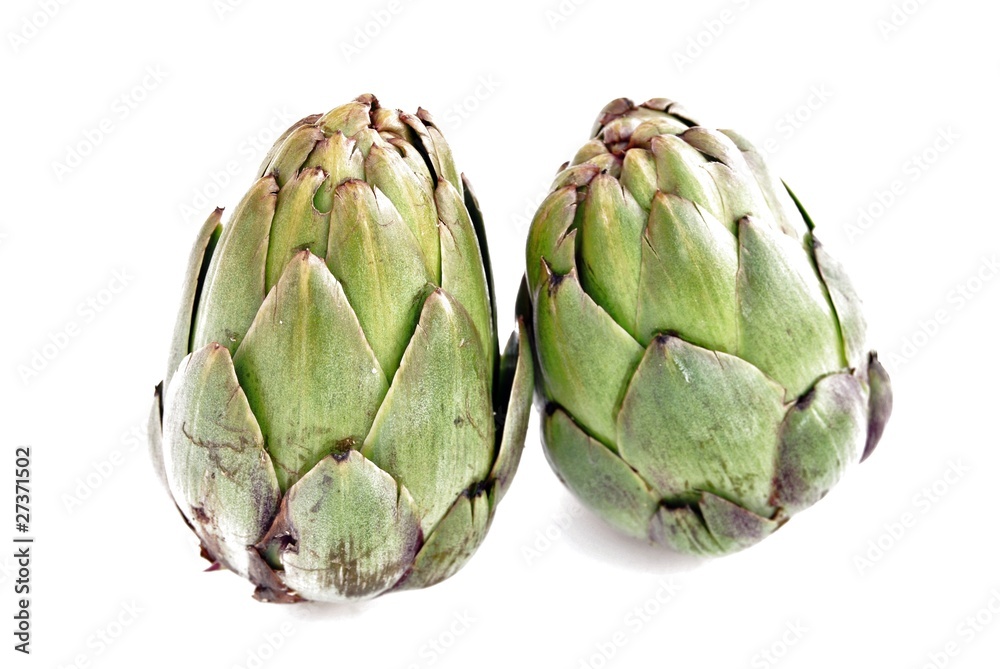 Obraz premium Dos alcachofas