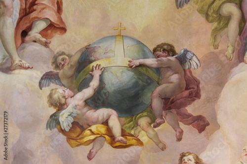 Fresque de l'Eglise St Charles, Vienne