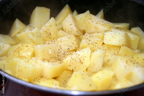 poêlé de pommes de terre