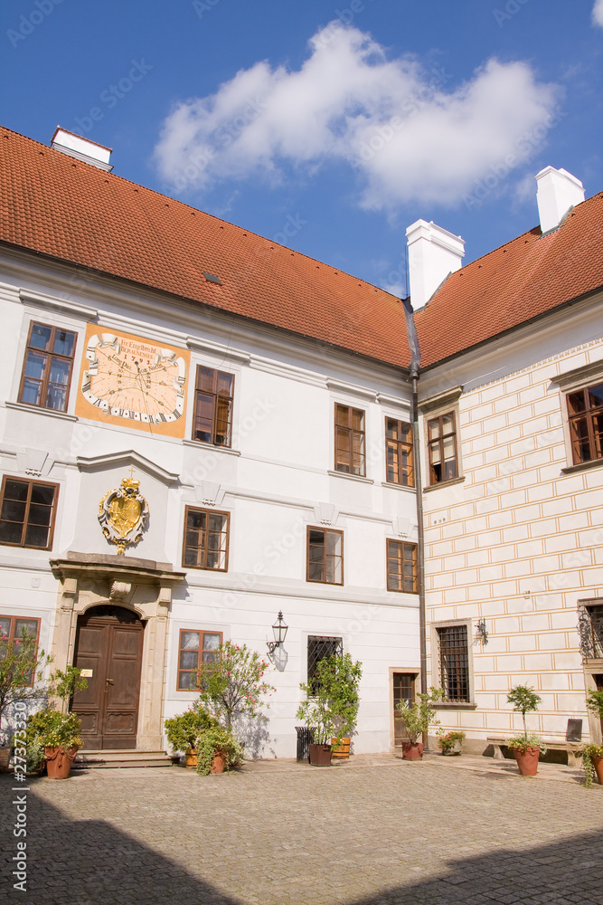 Fototapeta premium castle of the czech historical city Trebon