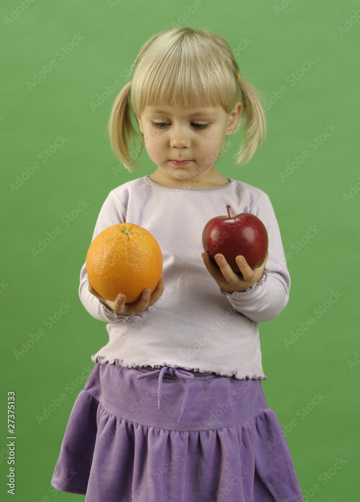 girl with fruits girl with fruits
