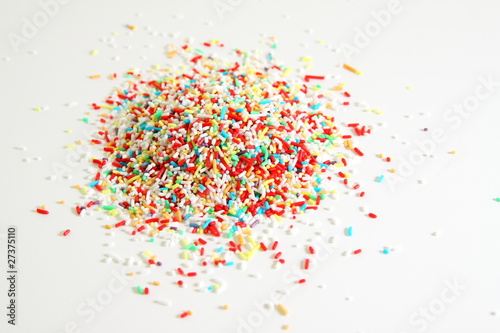 Backzutat - süße Zuckerstreusel