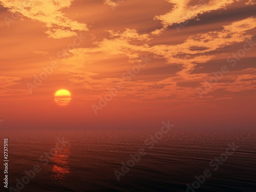 sea sunset © adik2041