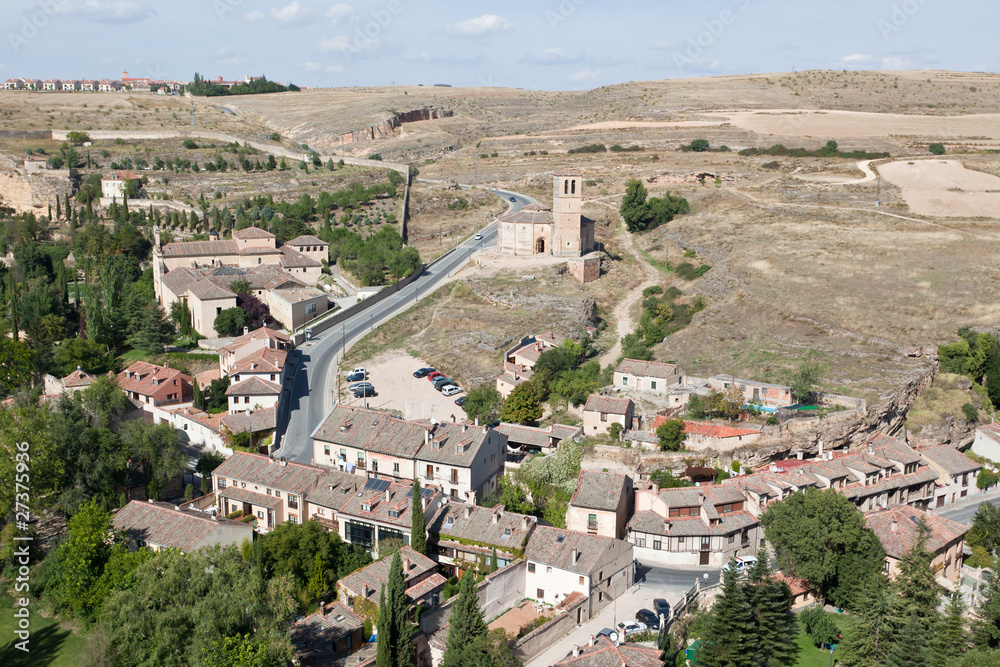 A general view of Segovia countryside