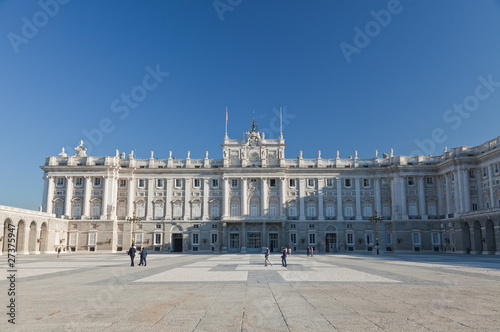 The Royal Palace in Madrid