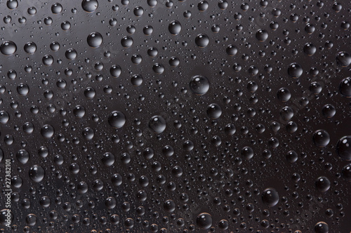 closeup background of water drops