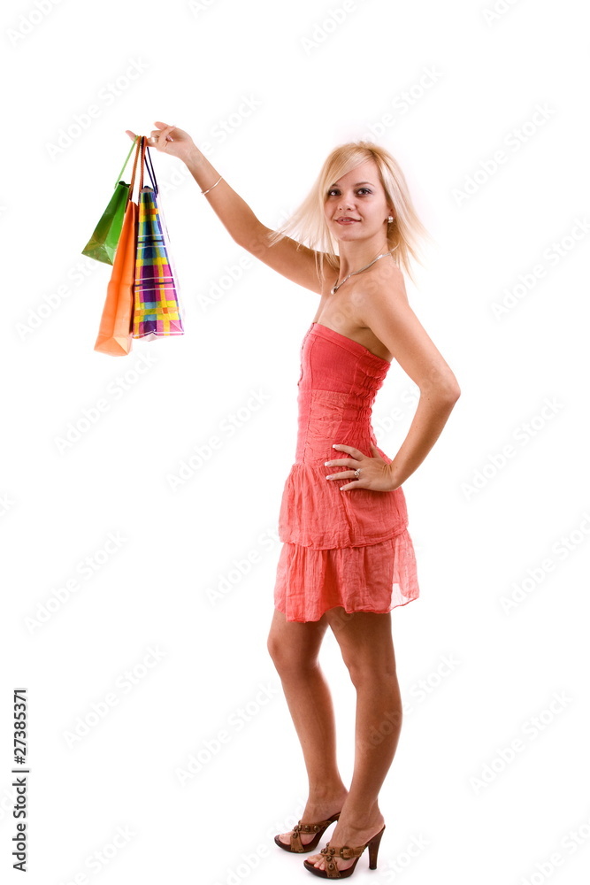 shopping woman shopping woman