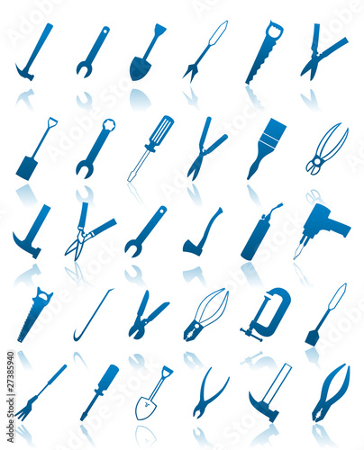 Icons of tools