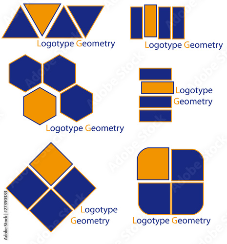 loghi geometrici photo