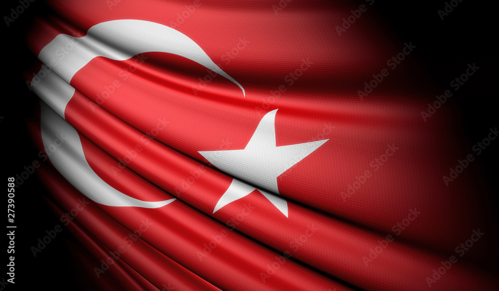custom made wallpaper toronto digitalflag of Turkey