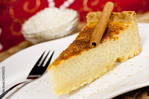 Milchreiskuchen