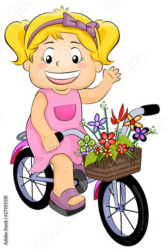 Girl on a Bicycle