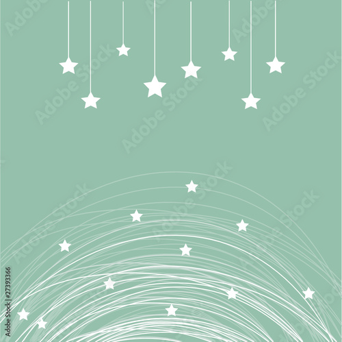 Abstract Christmas background, vector illustration