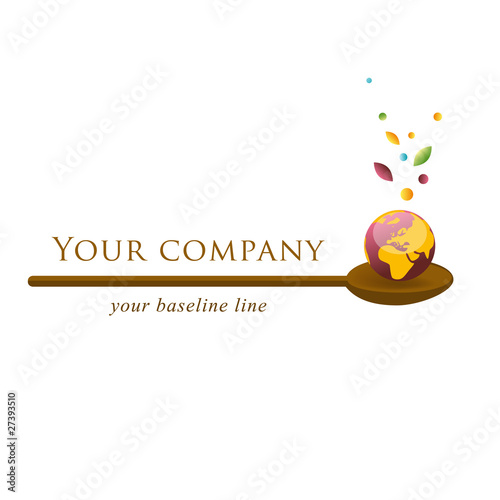logo business, cuisine internationale