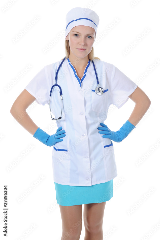 doctor in a robe. doctor in a robe.