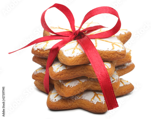 A stack of Christmas stars