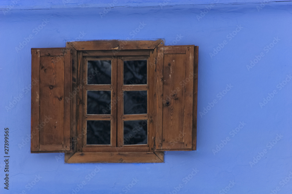 Obraz premium wooden window