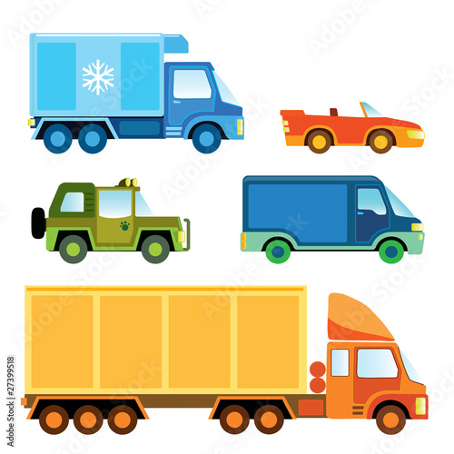 Toy car collection