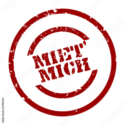 stempel miet' mich I