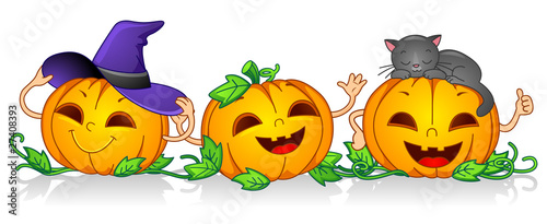 Happy Pumpkins