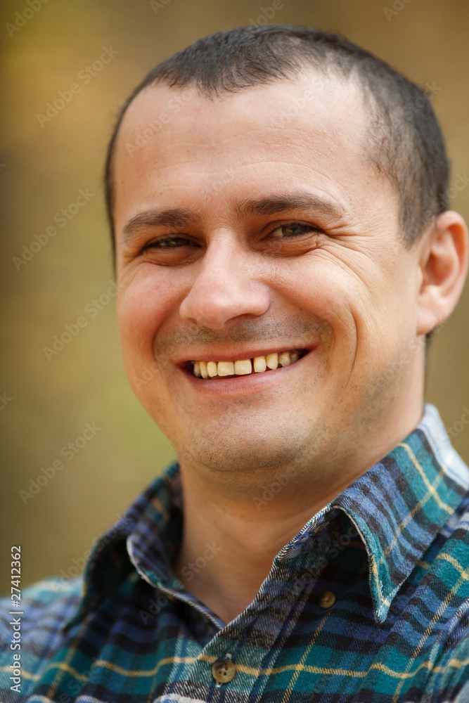 Obraz premium Young man outdoor