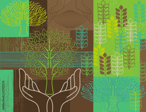 Save nature - Eco poster