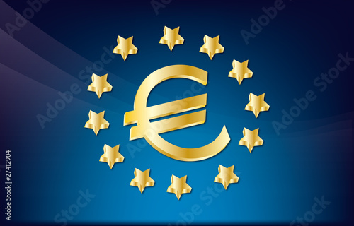 Drapeau européen vectoriel