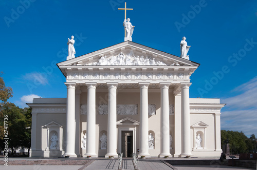 Vilnius cathedral, Lithuania photo
