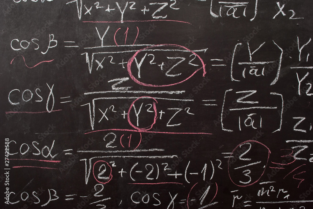 Mathematical equation Mathematical equation
