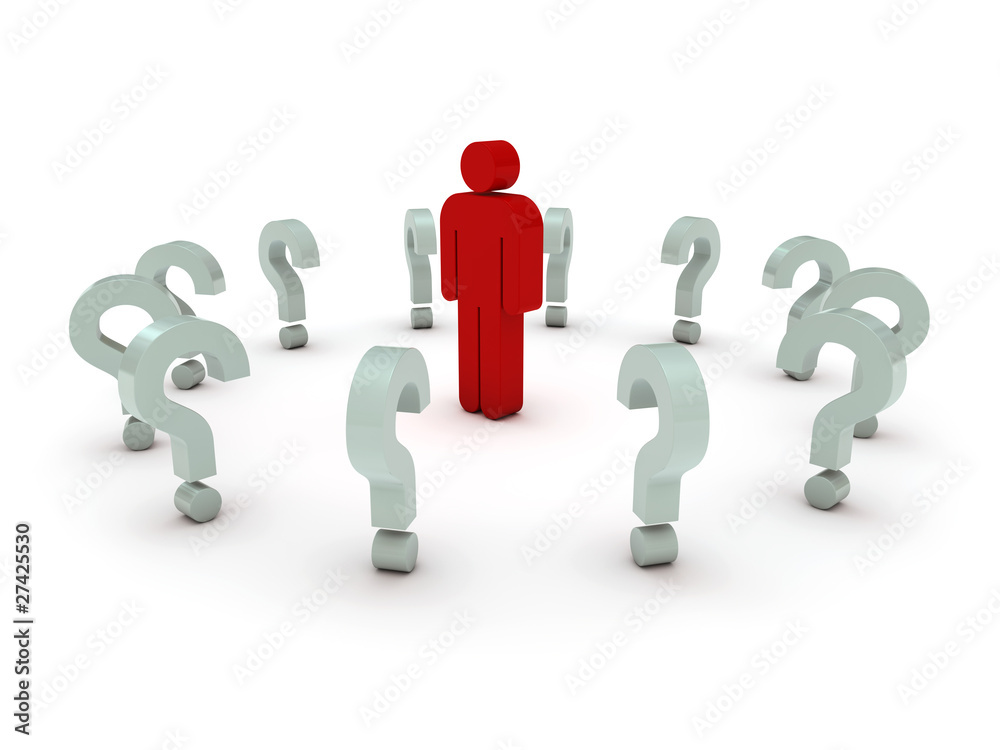 Question man Question man