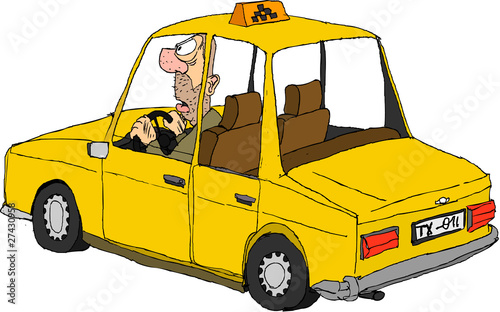 Yellow car