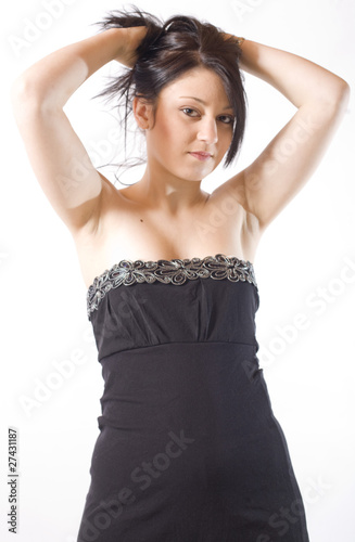 Fotografi jeune femme en robe