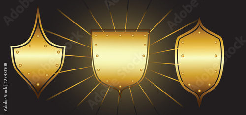 set of luxury shields