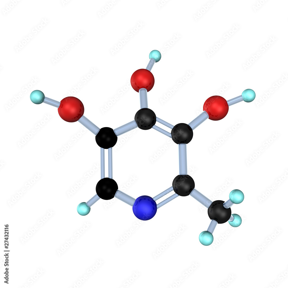 Molecule Vitamin B6 Molecule Vitamin B6